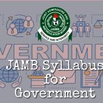 JAMB Syllabus for Government